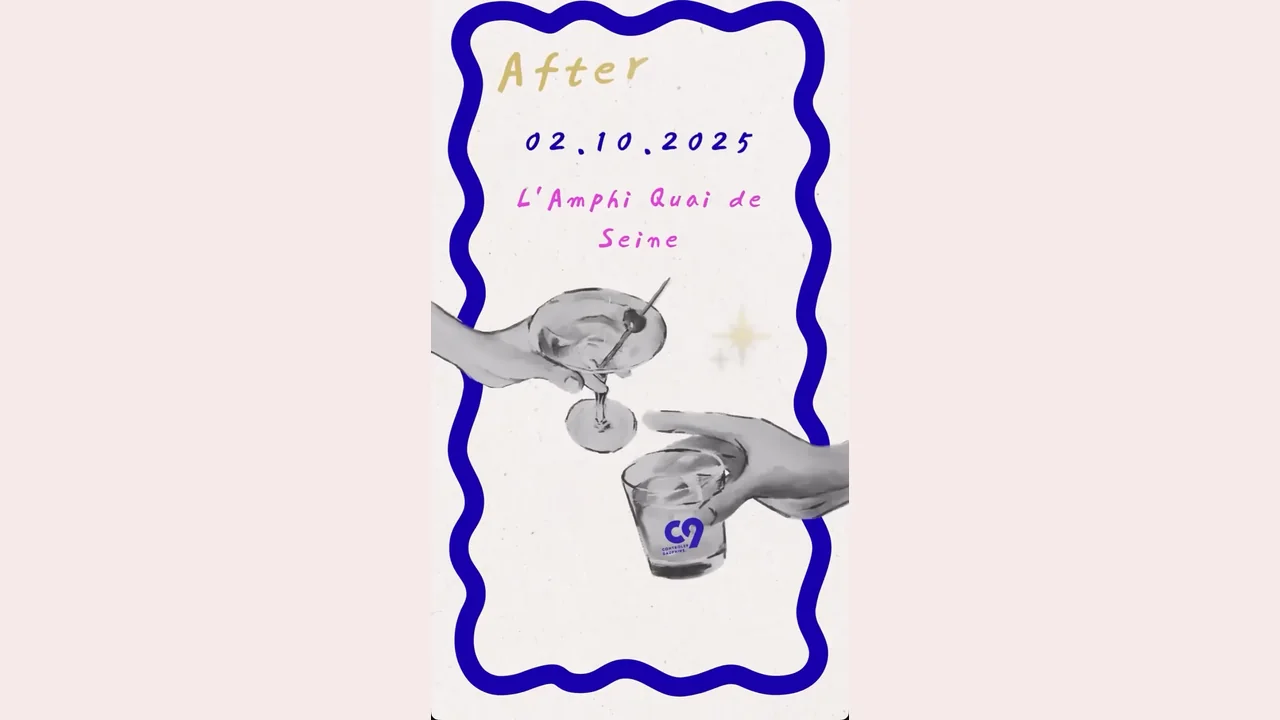 Affiche C9 de l'after Quai de Seine