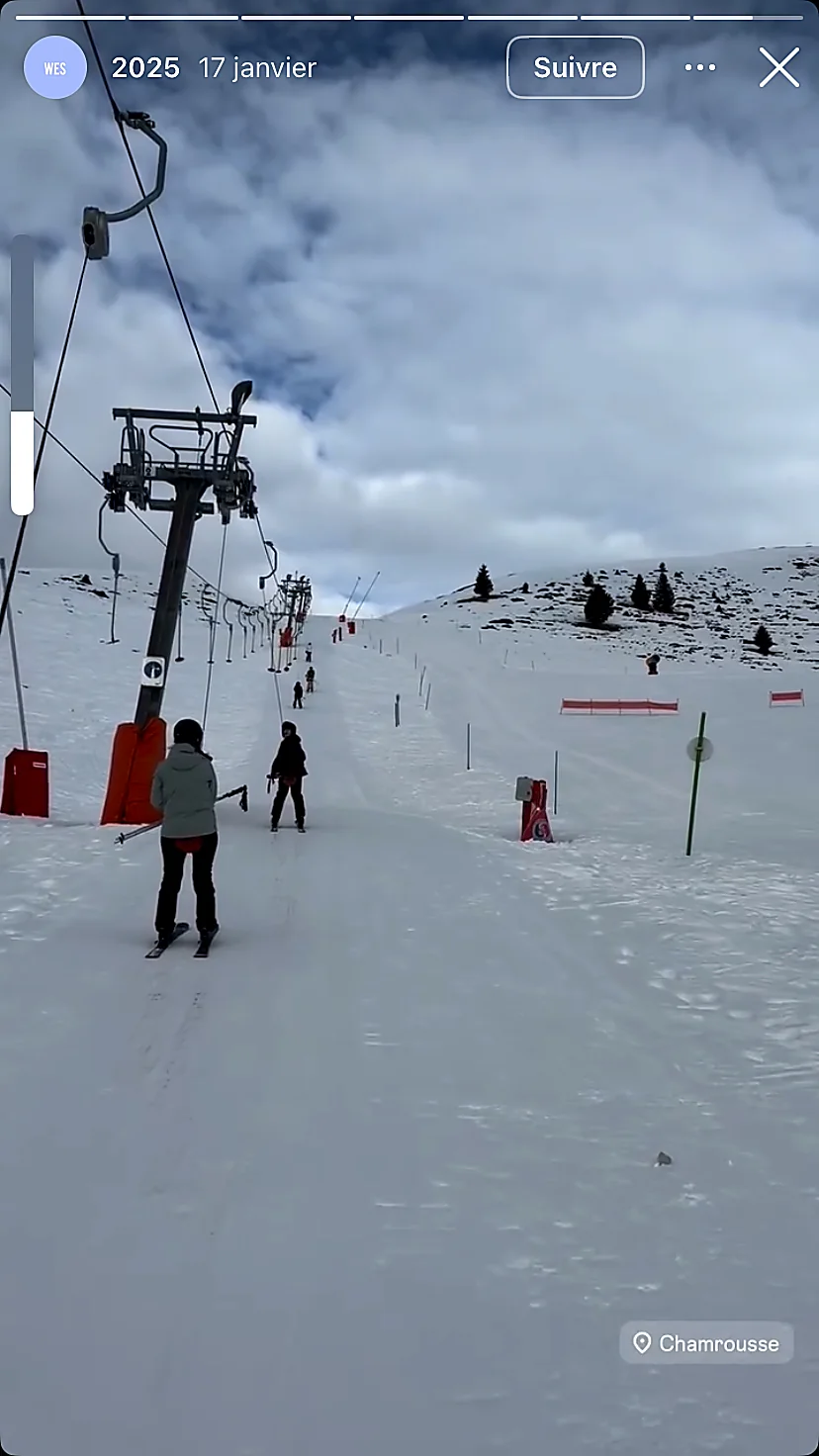 Piste de ski à Chamrousse